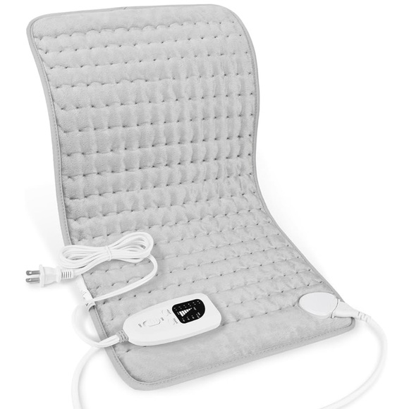 Other - Gray Electric Heating Pad with Controller